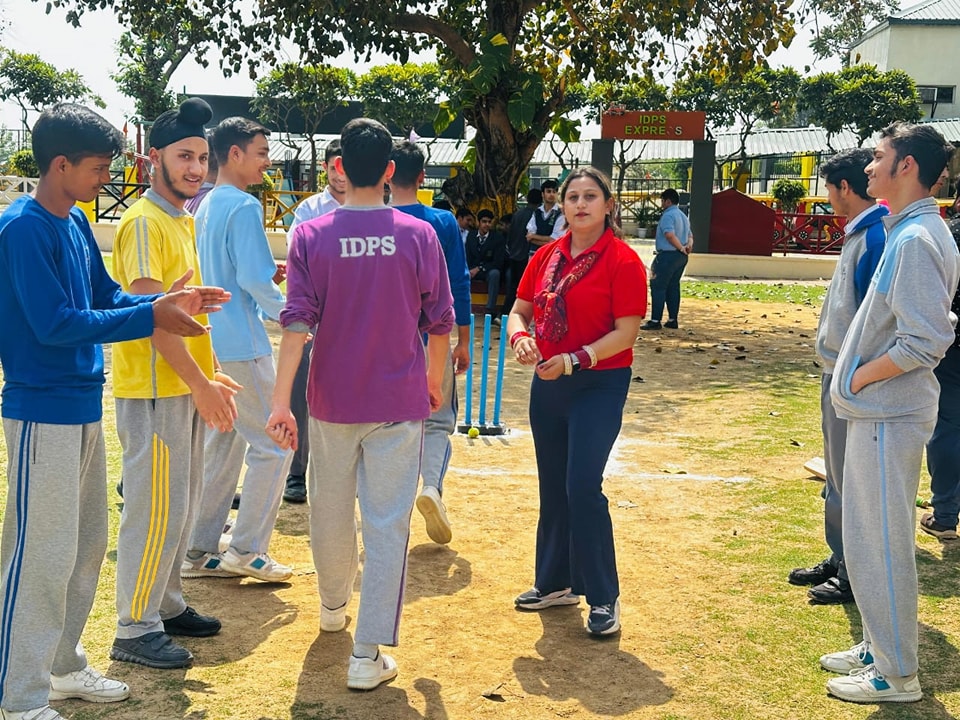Friendly Cricket Match Grade X vs XII